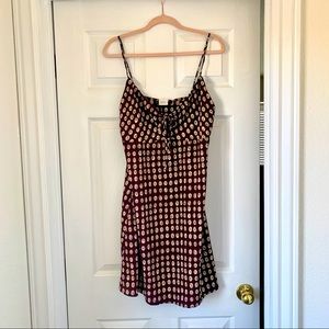 90s Vintage Floral Minidress